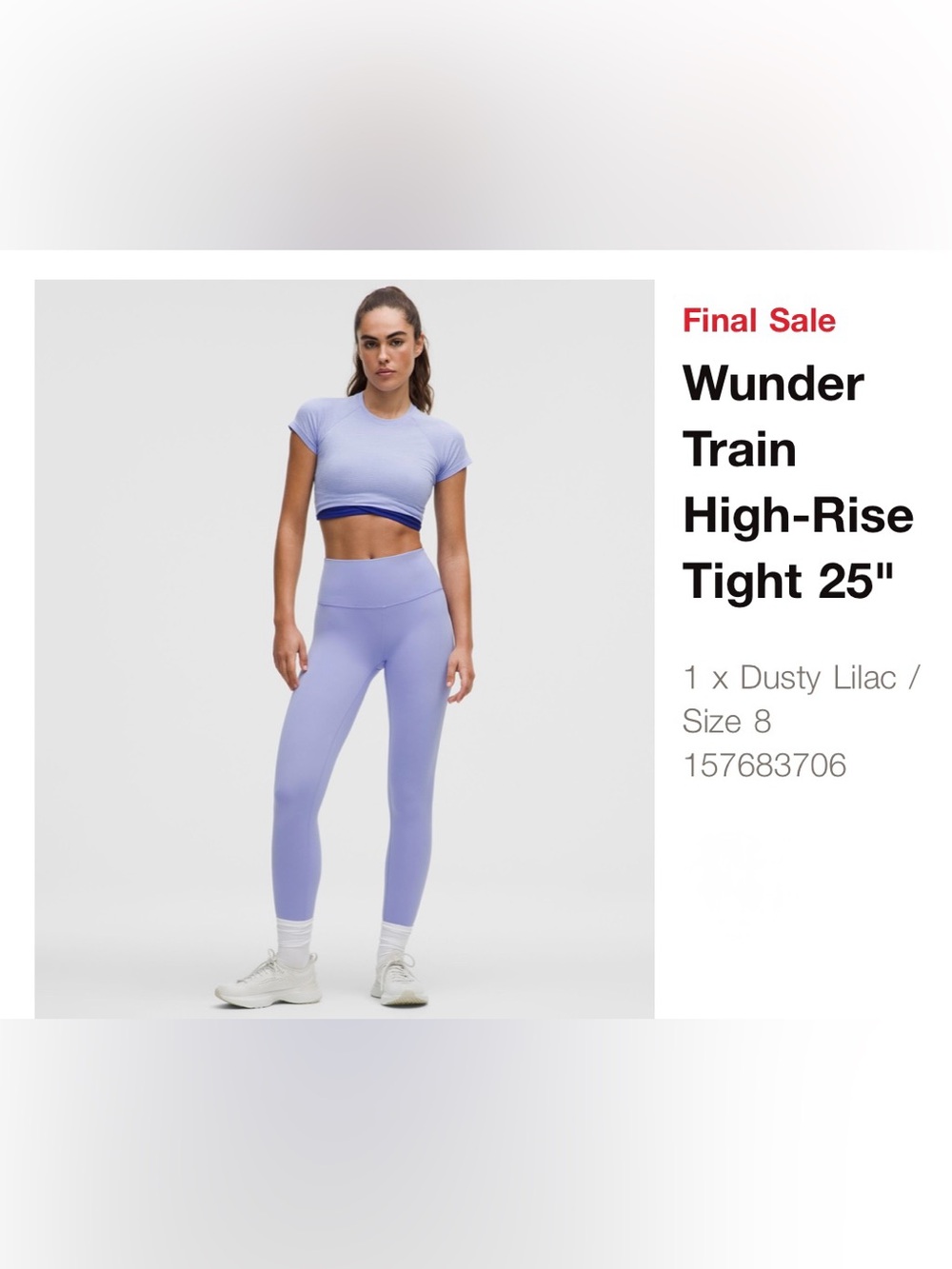 Lululemon Wunder Train Set - Picture 2 of 2